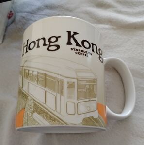 Starbucks "Been There Mug Hong Kong - 2017 Coffee Tea Ceramic Cup Mug 16 Ounce .